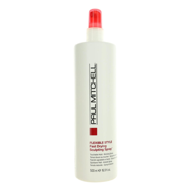 Paul Mitchell 16.9oz Flexible Style Fast Drying Sculpting Spray bottle with spray nozzle for styling hair