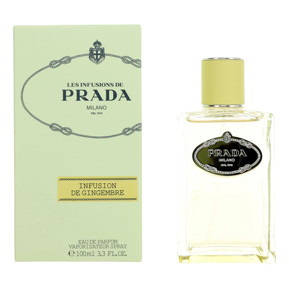 Prada Les Infusions De Gingembre Prada 3.3 oz EDP Spray Women - Pertinacia Perfume
