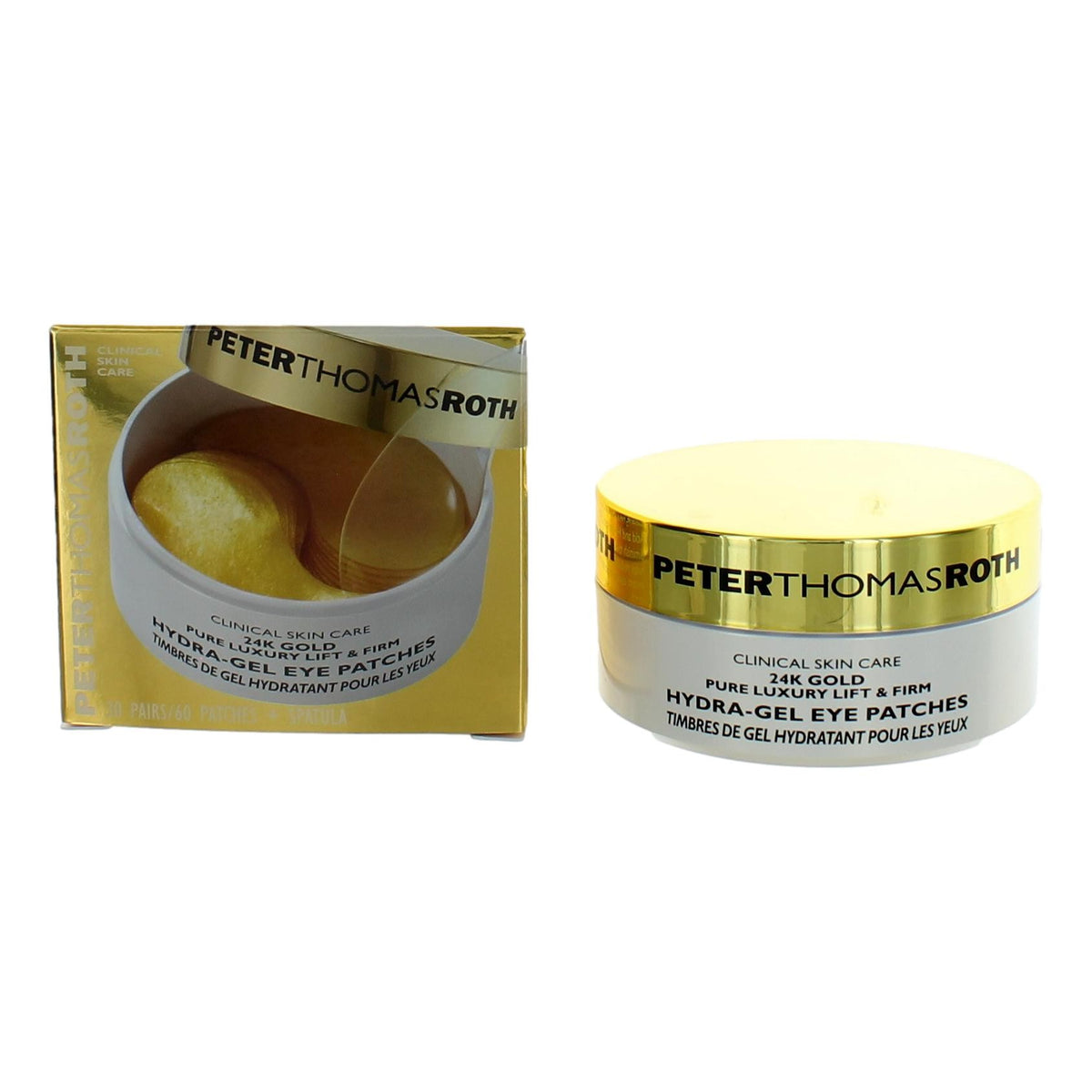 Peter Thomas Roth 24K Gold Pure Luxury Lift & Firm 60 Count Hydra-Gel Eye Patches - Pertinacia Perfume