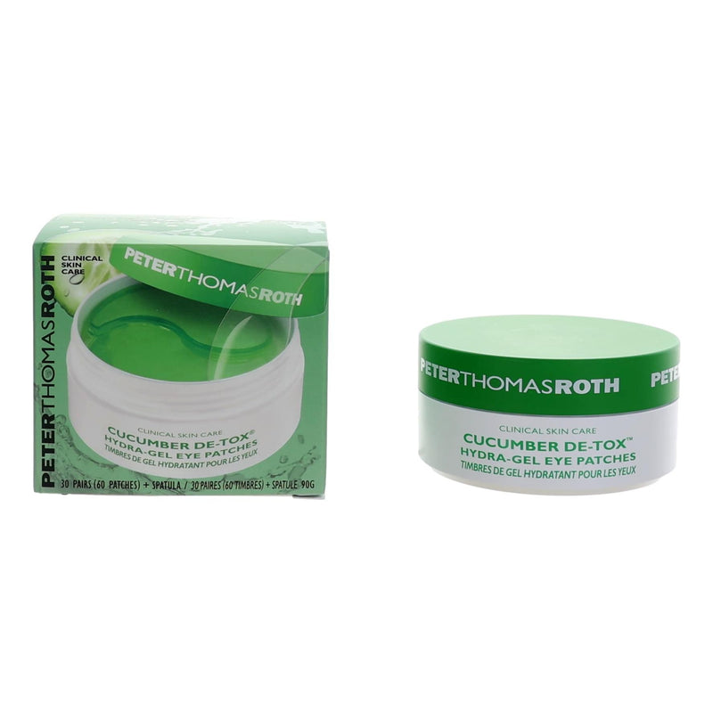 Peter Thomas Roth Cucumber De-Tox Hydra-Gel Eye Patches, 30-piece package, cooling eye treatment with cucumber extract