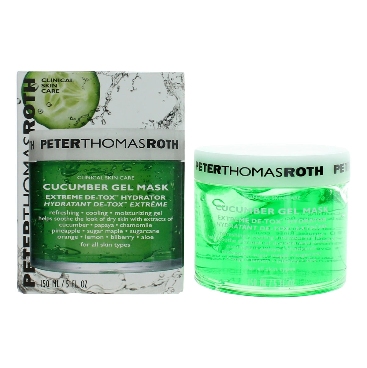 Peter Thomas Roth Extreme Detox Hydrator 5oz Cucumber Gel Mask - Pertinacia Perfume