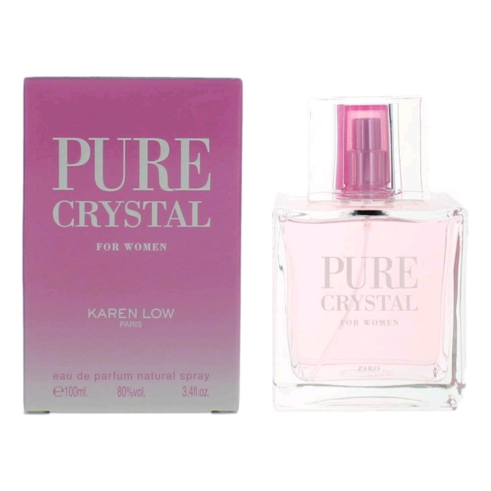 Pure Crystal Karen Low 3.4 oz EDP Spray Women - Pertinacia Perfume