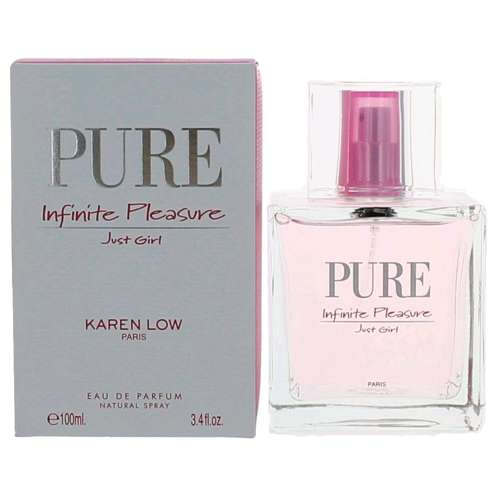 Pure Infinite Pleasure Just Girl Karen Low 3.4oz EDP Spray women - Pertinacia Perfume