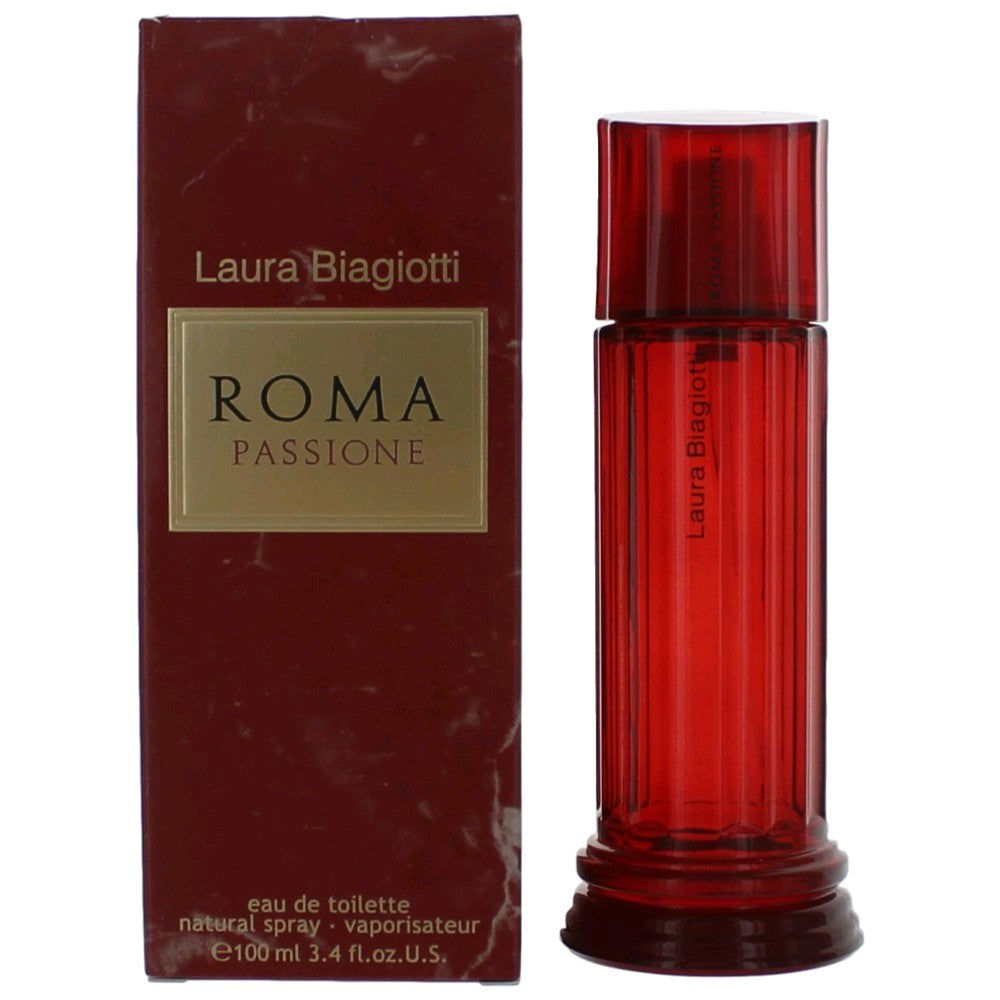 Roma Passione Laura Biagiotti 3.4 oz EDT Spray Women - Pertinacia Perfume