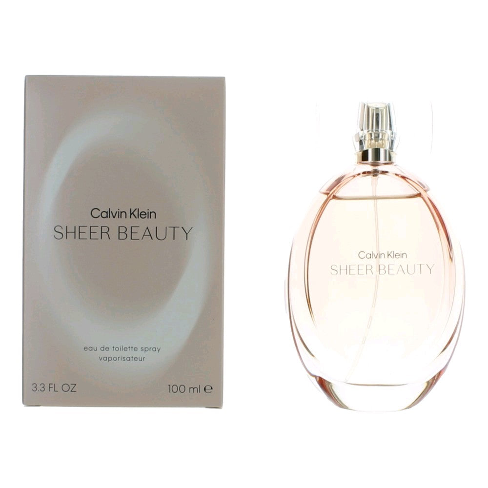 Sheer Beauty by Calvin Klein, 3.4 oz EDT Spray for Women - Pertinacia Perfume