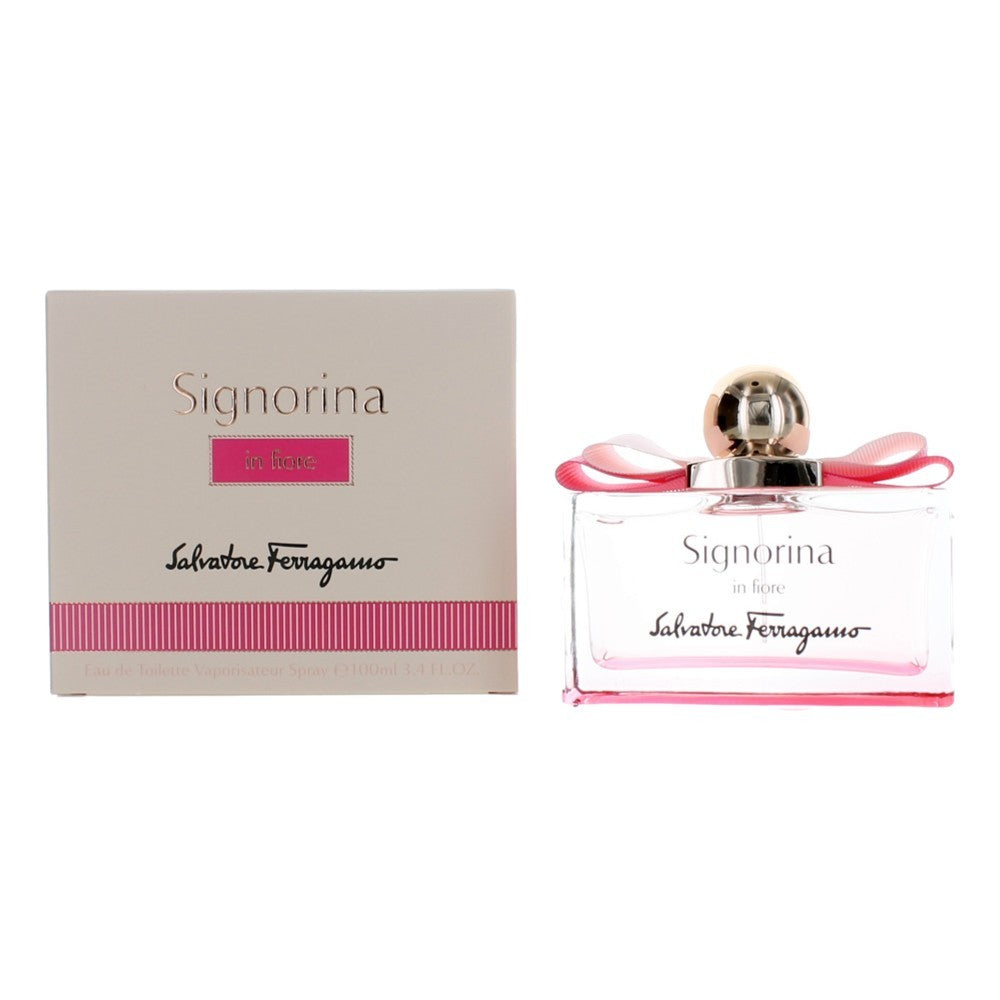 Signorina In Fiore Salvatore Ferragamo 3.4 oz EDT Spray Women - Pertinacia Perfume