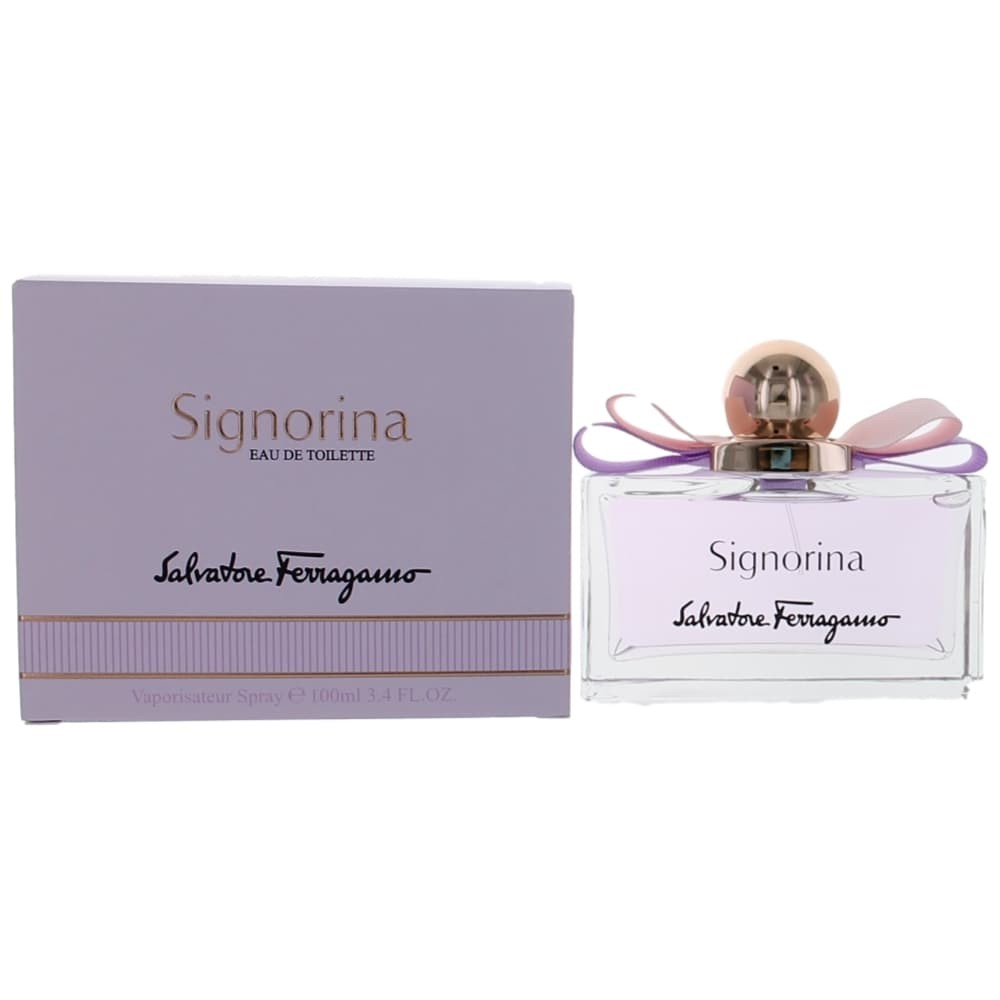 Signorina Salvatore Ferragamo 3.4 oz EDT Spray Women - Pertinacia Perfume