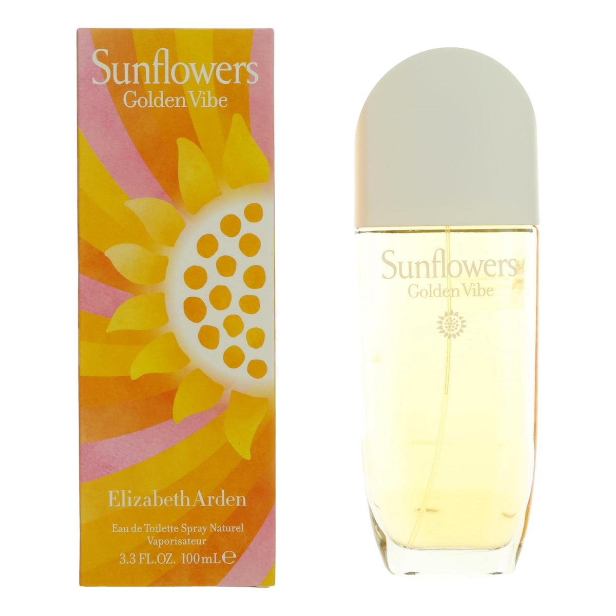 Sunflowers Golden Vibe Elizabeth Arden 3.3 oz EDT Spray Women - Pertinacia Perfume