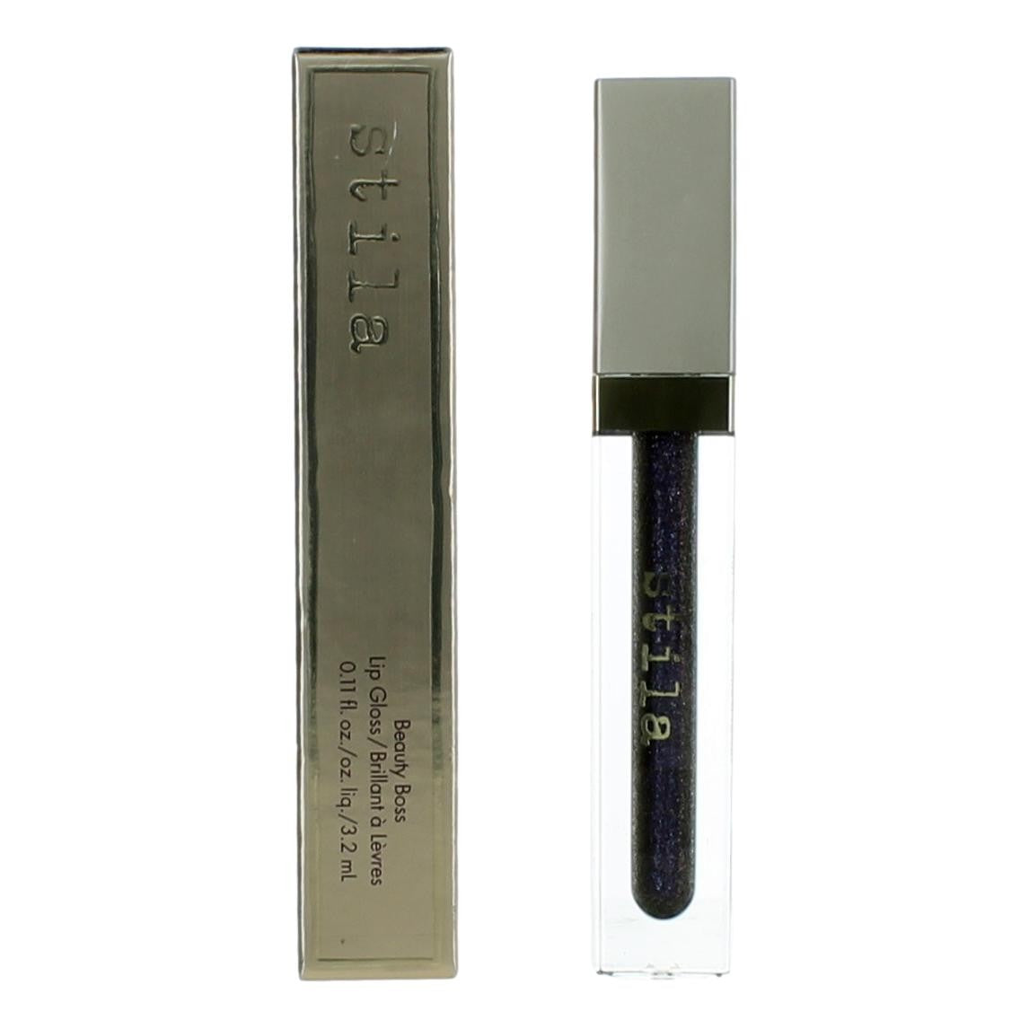 Stila Beauty Boss Stila Beauty .11 oz Lip Gloss- In the Black - Pertinacia Perfume