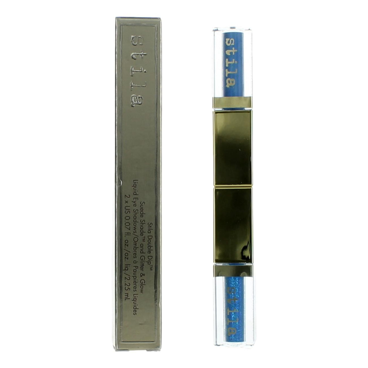Stila Double Dip Stila Beauty 2 x .07 oz Liquid Eye Shadows- Blue Jean - Pertinacia Perfume