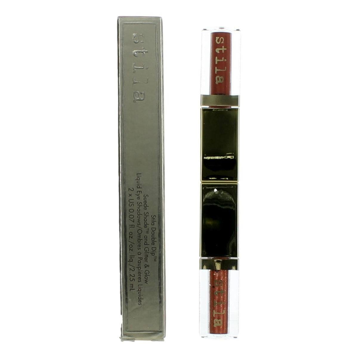 Stila Double Dip Stila Beauty 2 x .07 oz Liquid Eye Shadows- Hot Tamale - Pertinacia Perfume