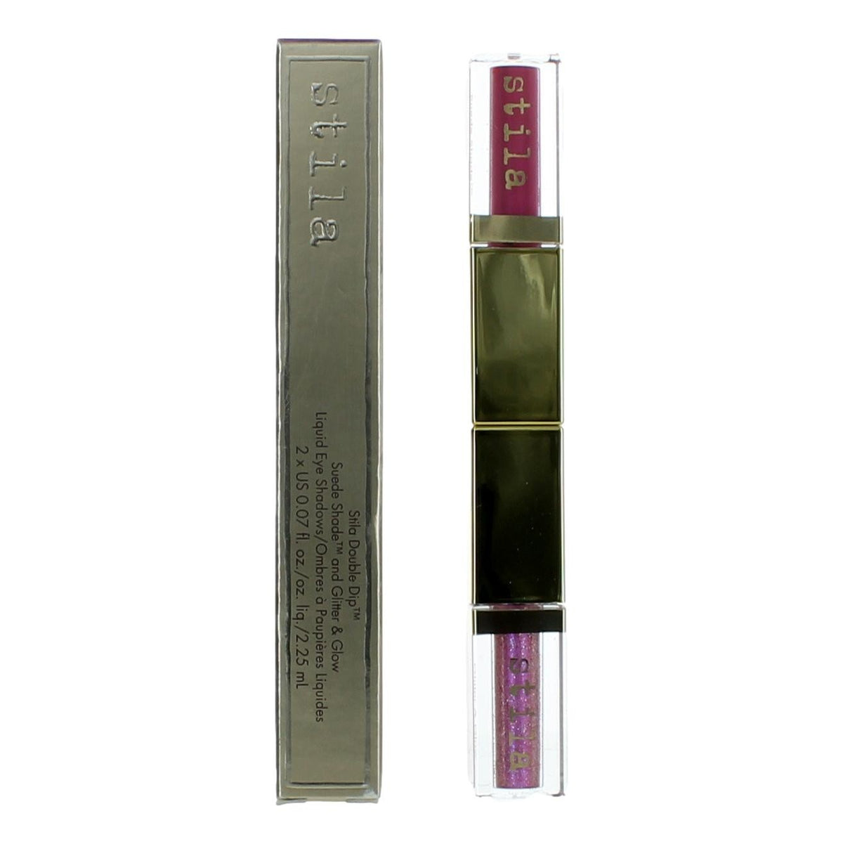 Stila Double Dip Stila Beauty 2 x .07 oz Liquid Eye Shadows- Pink Martini - Pertinacia Perfume