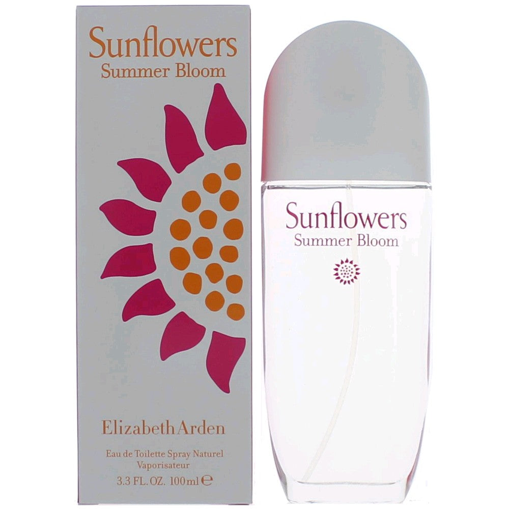 Sunflowers Summer Bloom by Elizabeth Arden, 3.4 oz EDT Spray for Women