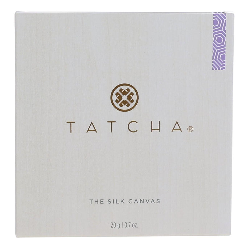 Tatcha The Silk Canvas protective primer in 0.7 oz, physical makeup primer with smooth, silky texture for a flawless base