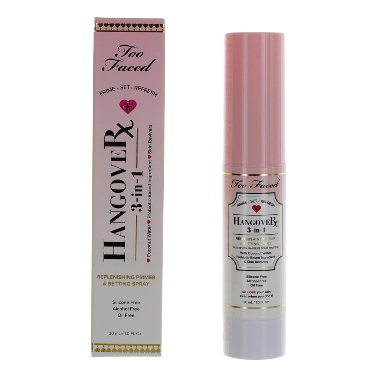 Too Faced Hangover Rx Too Faced 1oz 3-in-1 Primer and Setting Spray - Pertinacia Perfume
