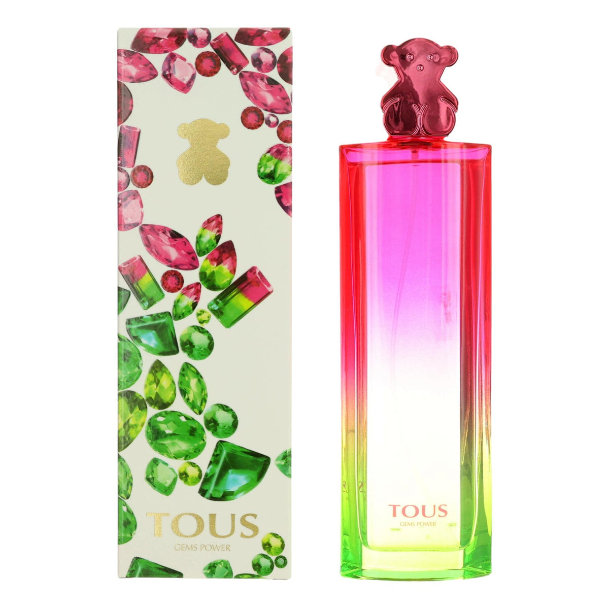 Tous Gems Power Tous 3 oz EDT Spray Women - Pertinacia Perfume