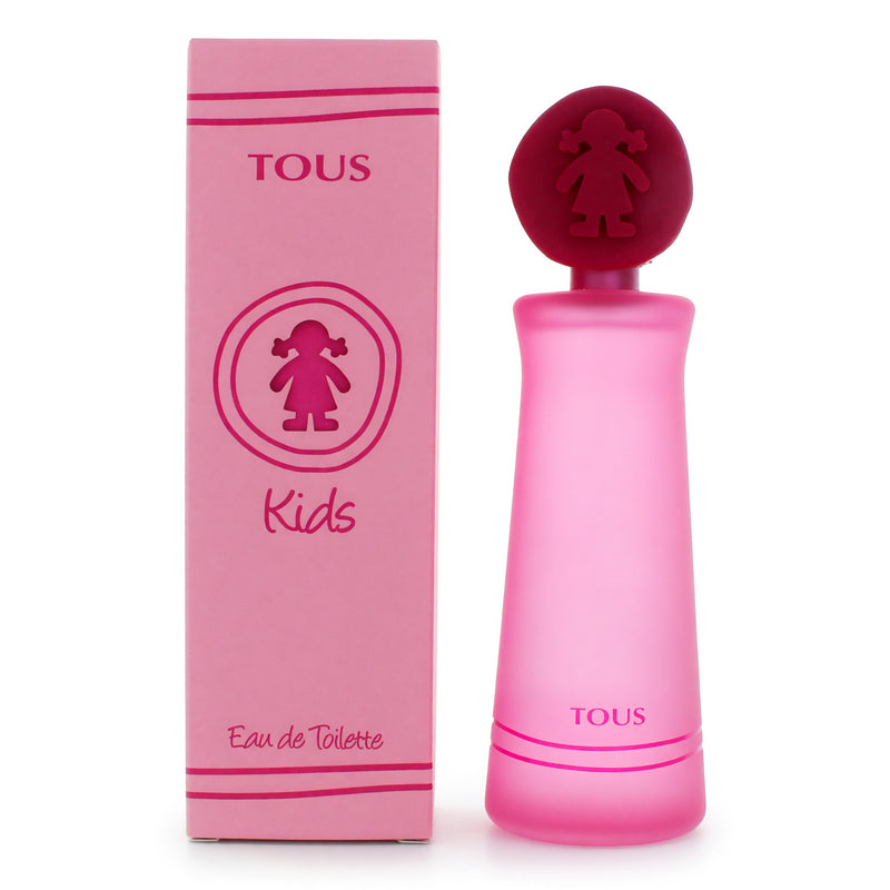 Tous Kids Girl 3.4 oz EDT spray for girls with colorful packaging and playful design, perfect for young girls.