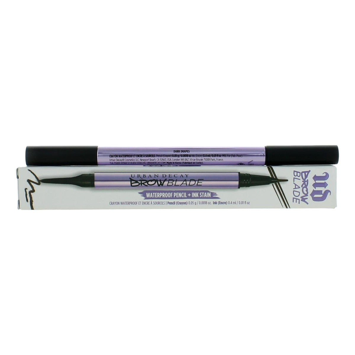Urban Decay Brow Blade Urban Decay .01 oz Waterproof Pencil & Ink Stain- Dark Drapes - Pertinacia Perfume