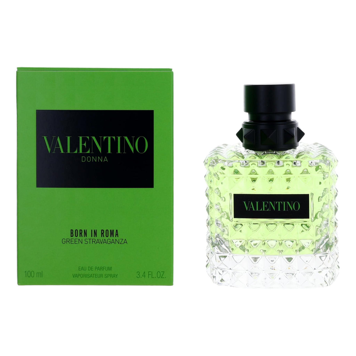 Valentino Donna Born in Roma Green Stravaganza 3.4oz EDP Spray women - Pertinacia Perfume