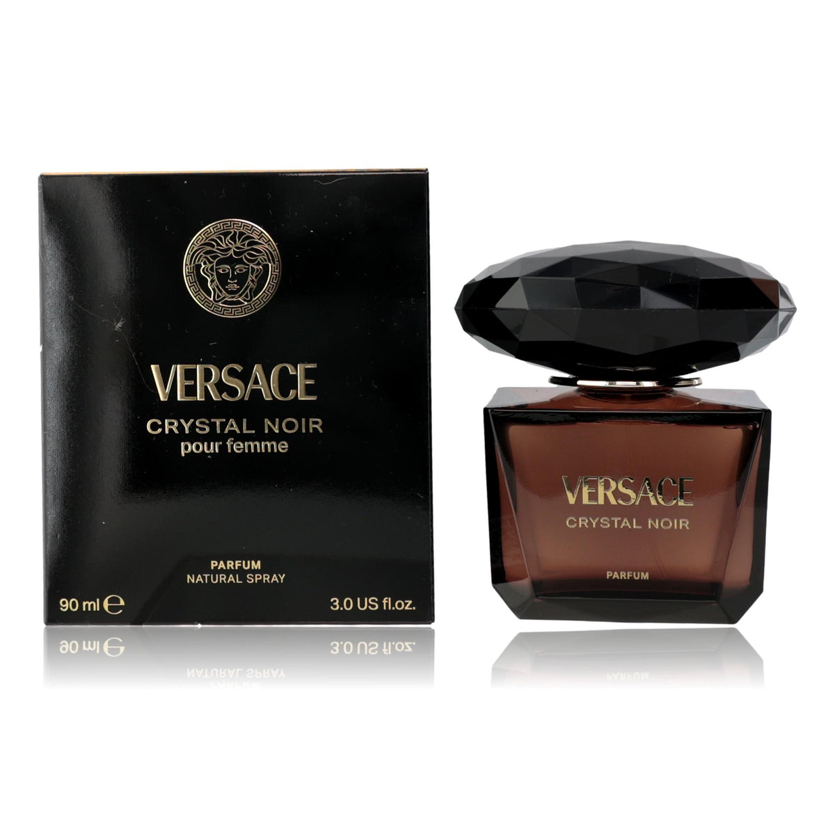 Versace Crystal Noir Versace 3 oz Parfum Spray Women - Pertinacia Perfume