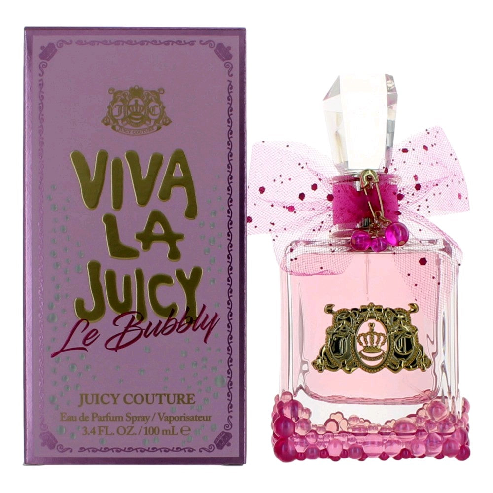 Viva La Juicy Le Bubbly Juicy Couture 3.4 oz EDP Spray Women - Pertinacia Perfume