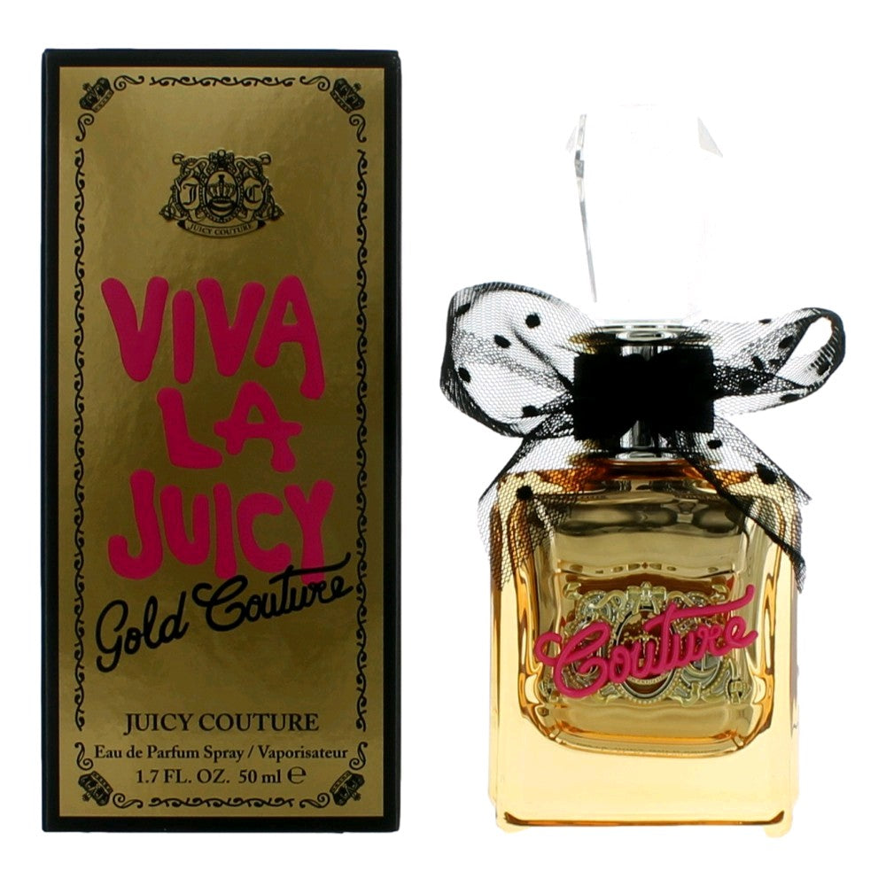 Viva La Juicy Gold Couture Juicy Couture 1.7oz EDP Spray women - Pertinacia Perfume