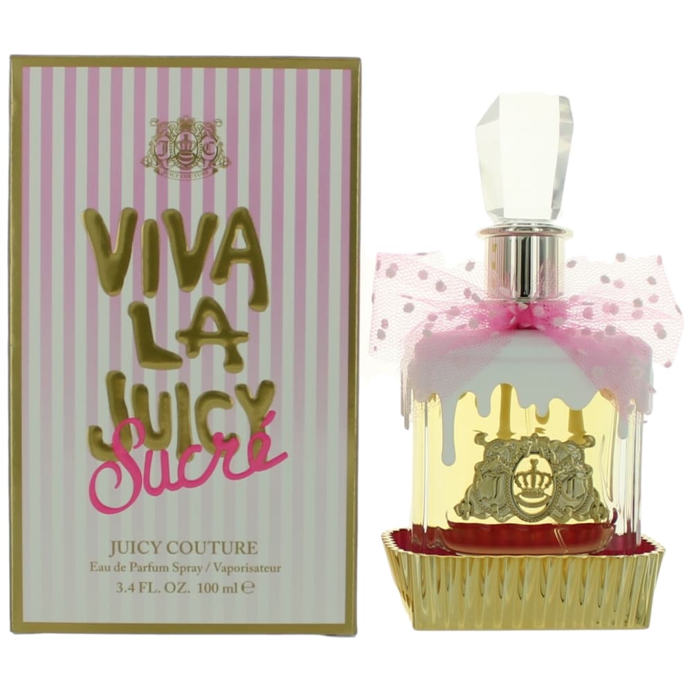 Viva La Juicy Sucre Juicy Couture 3.4 oz EDP Spray Women - Pertinacia Perfume