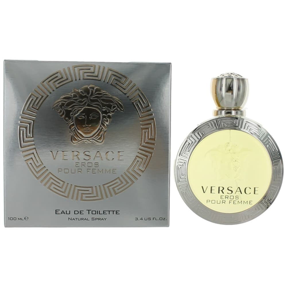 Eros Pour Femme Versace 3.4 oz EDT Spray Women - Pertinacia Perfume