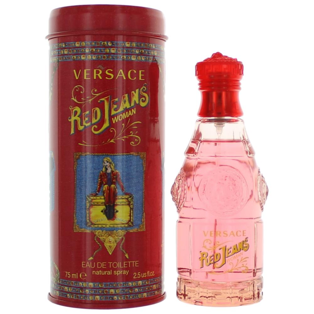 Red Jeans by Versace, 2.5 oz EDT Spray for Women - Pertinacia Perfume