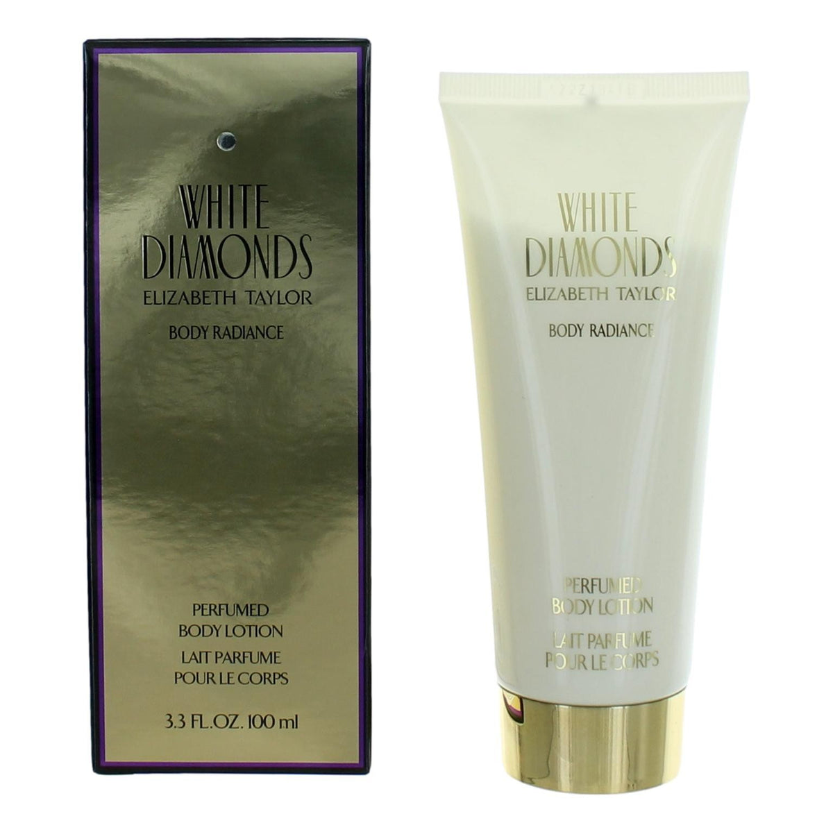 White Diamonds Elizabeth Taylor 3.3oz Perfumed Body Lotion girls - Pertinacia Perfume