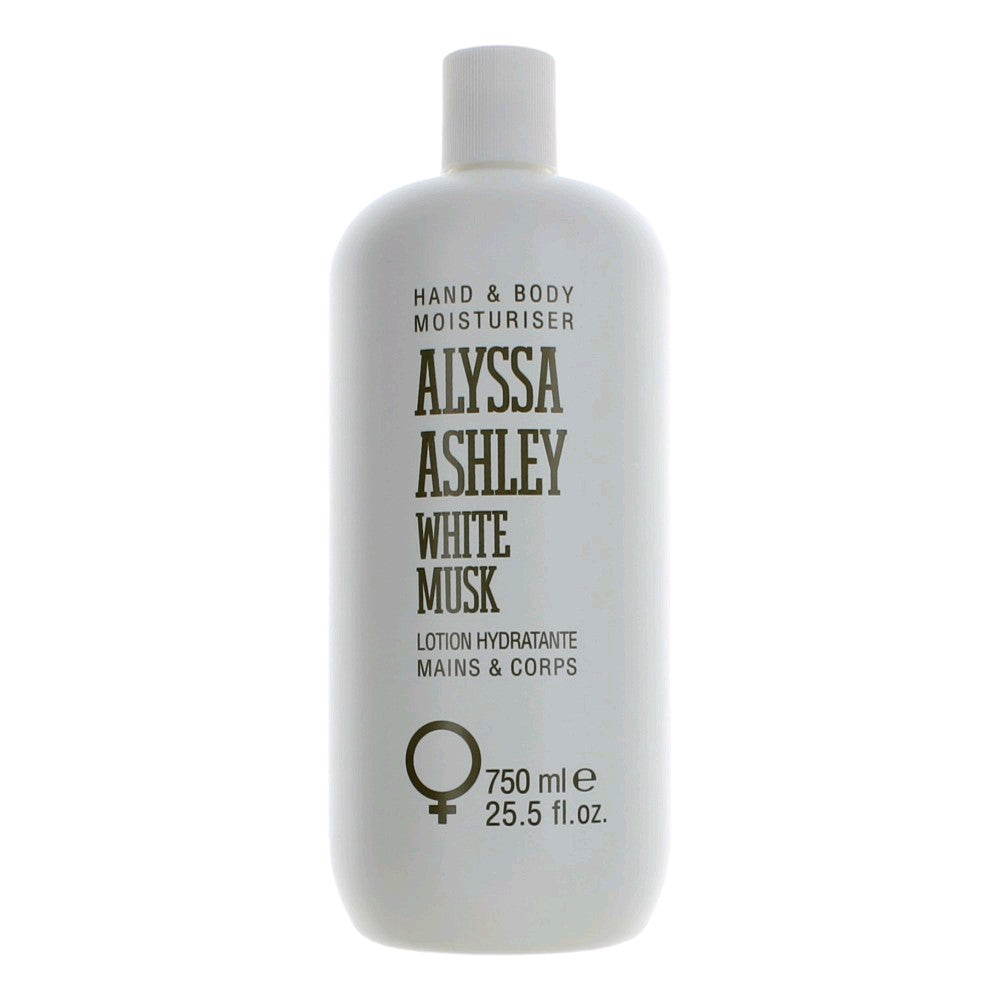 White Musk Alyssa Ashley 25.5 oz Hand & Body Moisturizer Women - Pertinacia Perfume