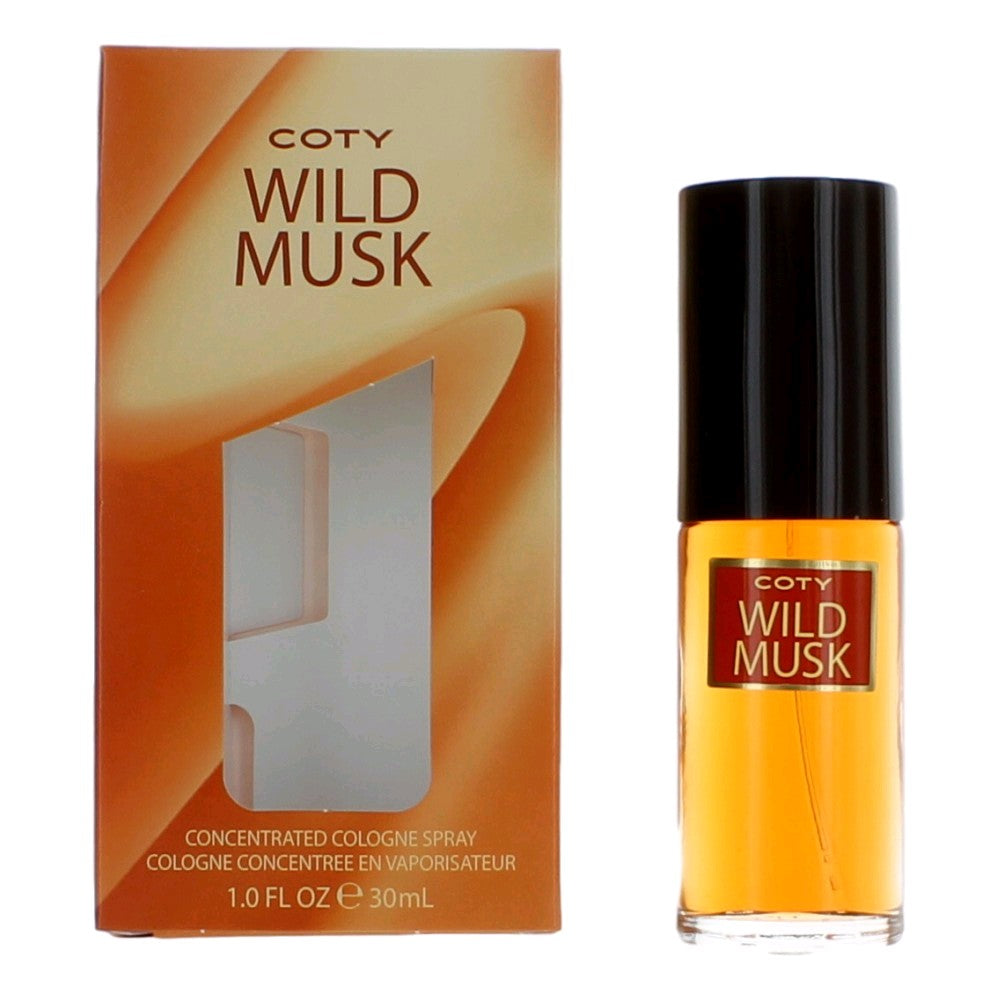 Wild Musk Coty 1 oz Cologne concentrated Spray Women - Pertinacia Perfume