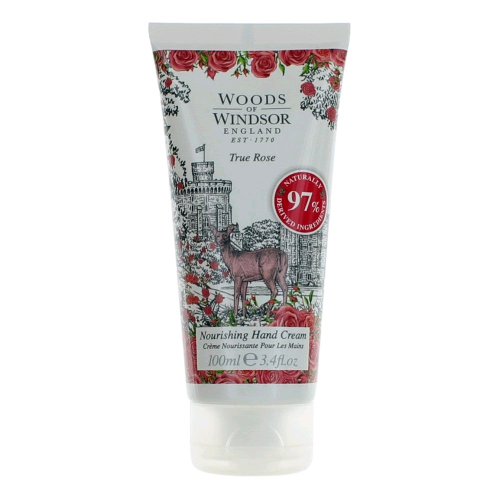 Woods Of Windsor True Rose 3.4oz Nourishing Hand Cream women - Pertinacia Perfume