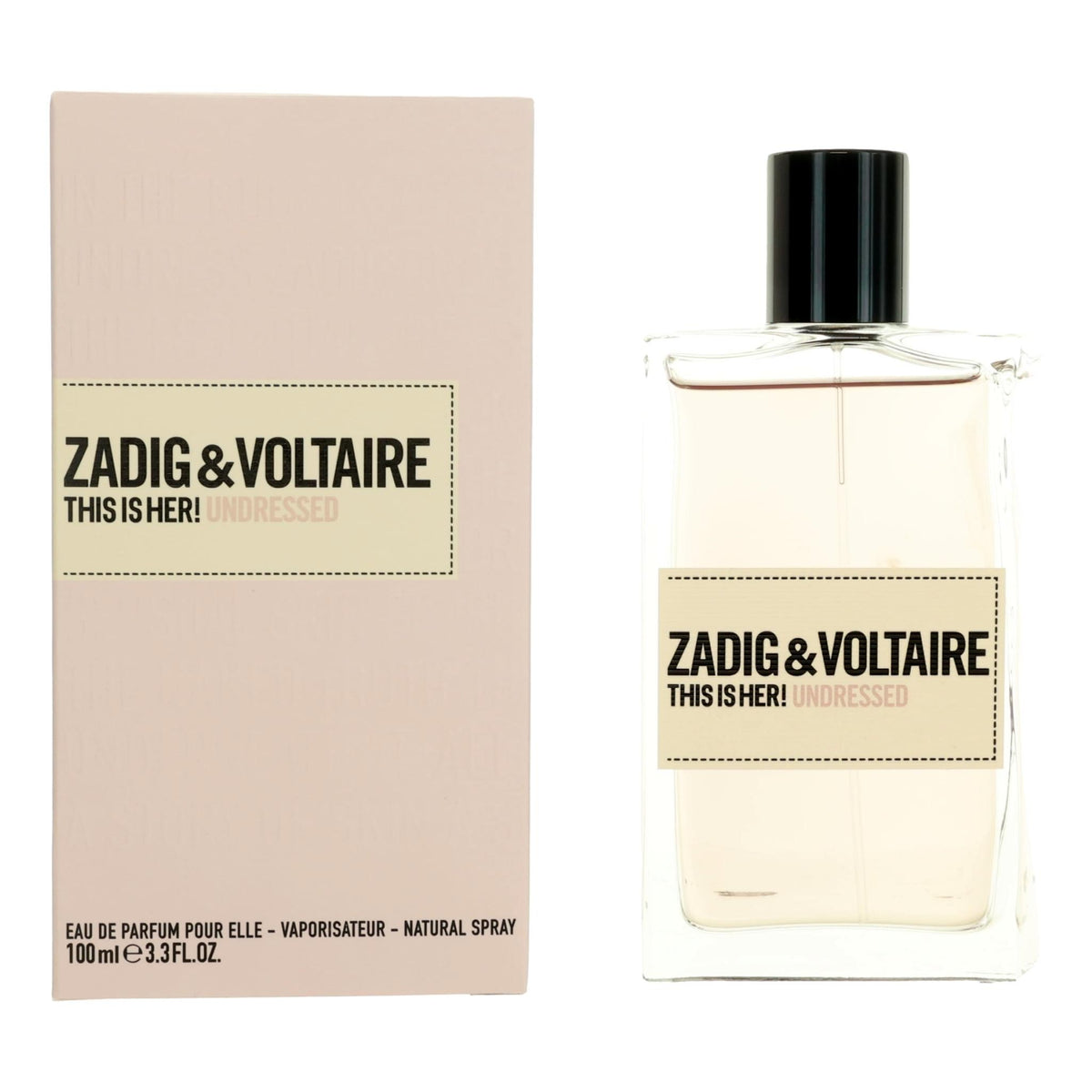 Zadig & Voltaire This is Her! Undressed & Voltaire, 3.3oz EDP Spray women - Pertinacia Perfume