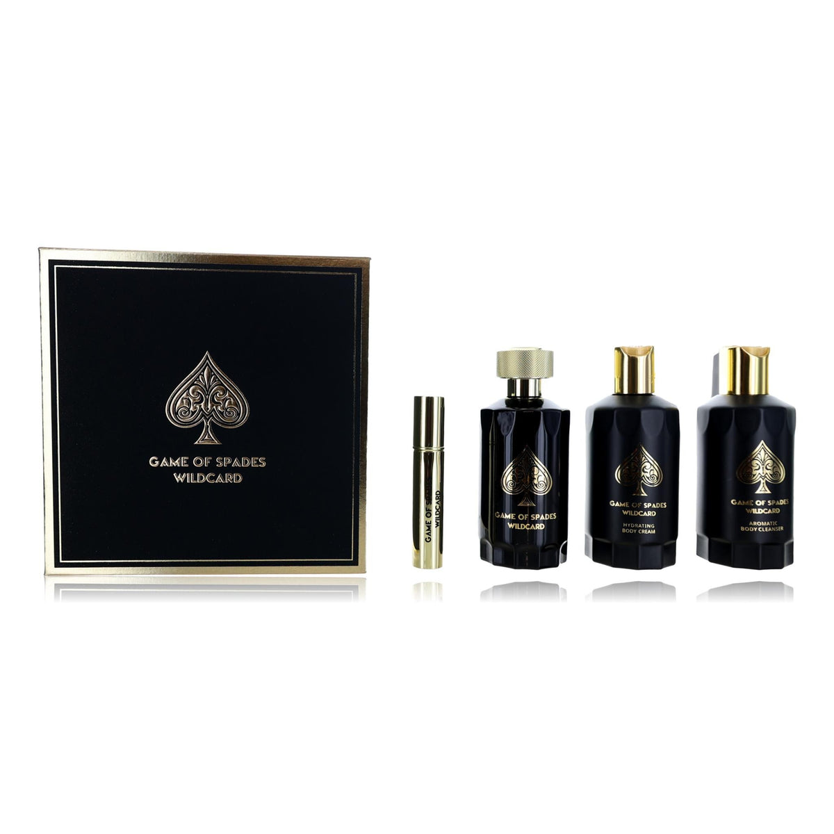 Game of Spades Wildcard Jo Milano 4 Piece Gift Set Unisex - Pertinacia Perfume