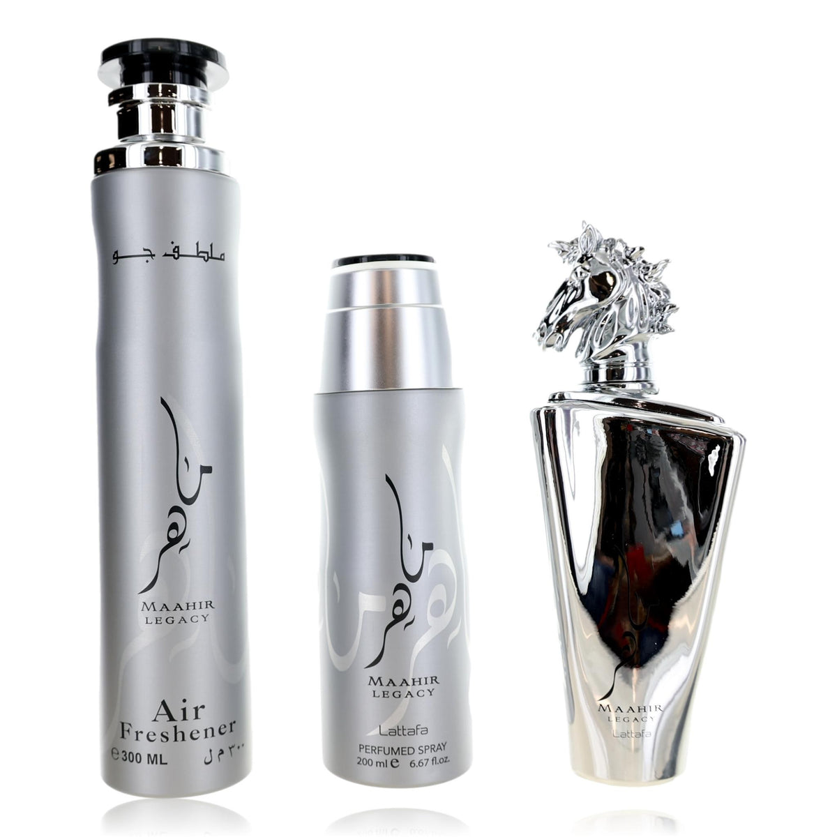Maahir Legacy Lattafa 3 Piece Gift Set Unisex - Pertinacia Perfume