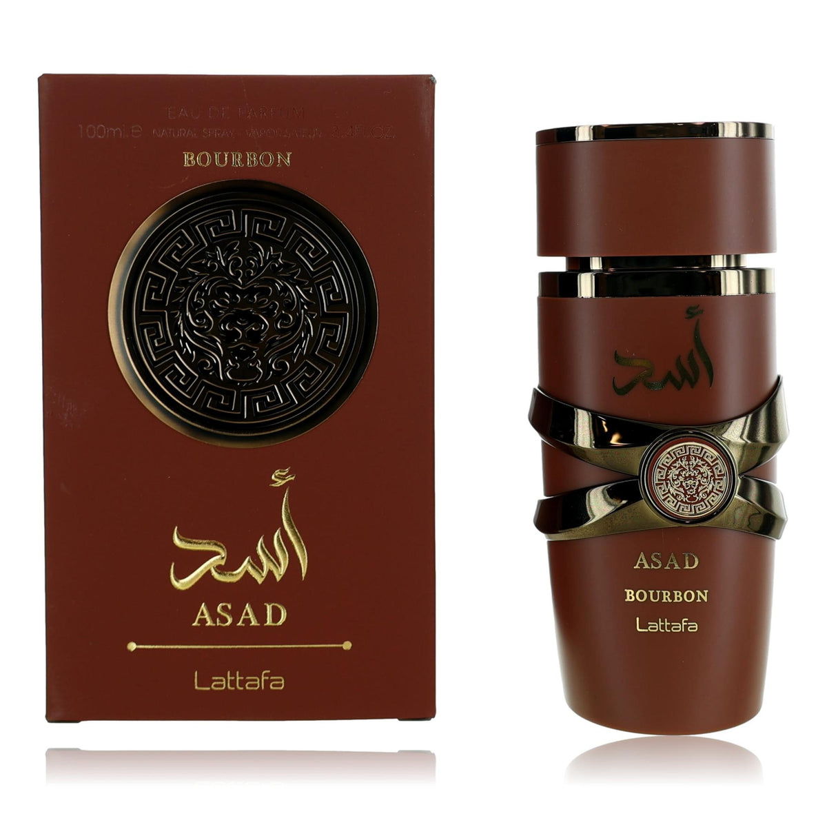 Asad Bourbon Lattafa 3.4 oz EDP Spray Men - Pertinacia Perfume
