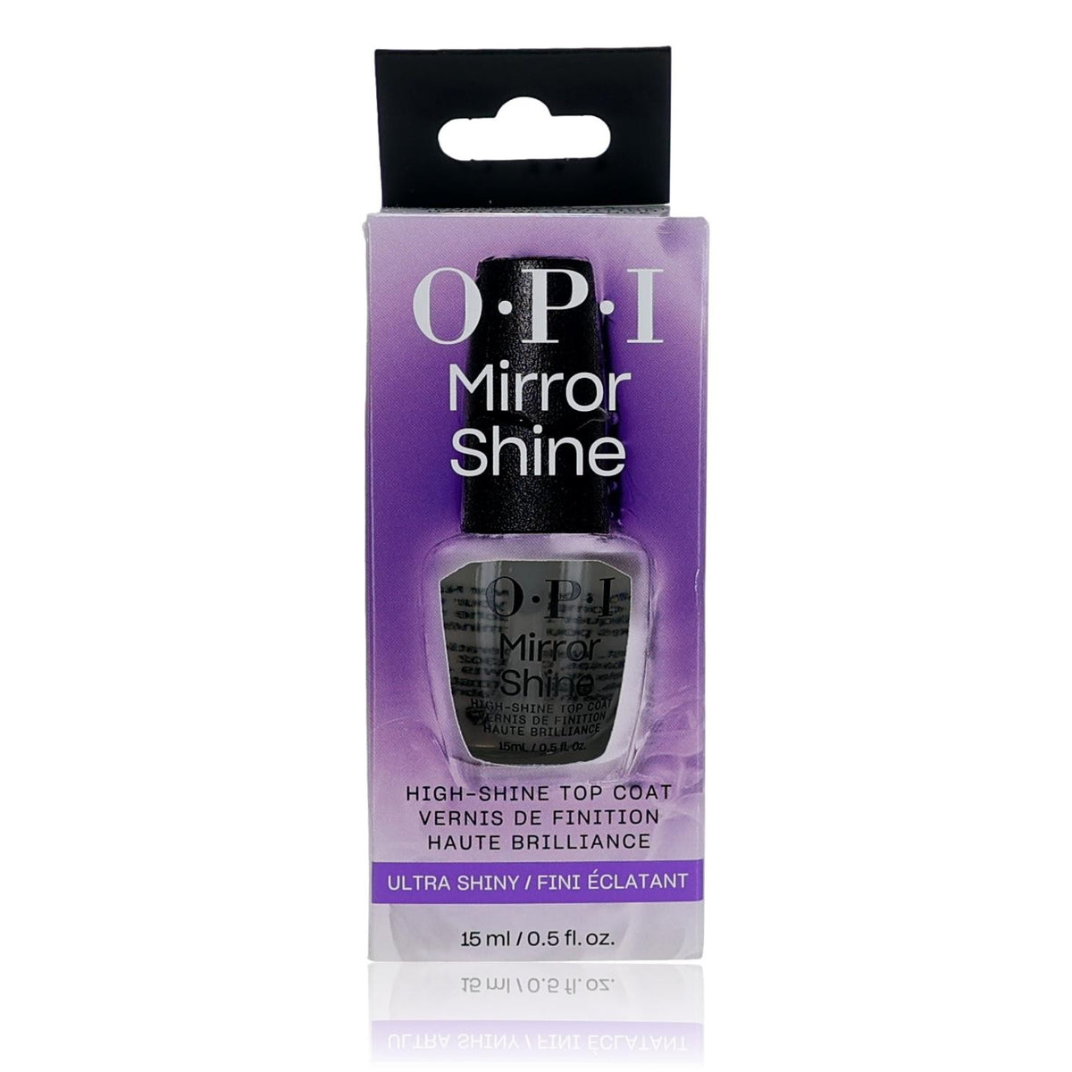 OPI Mirror Shine OPI 0.5 oz High Shine Top Coat - Pertinacia Perfume