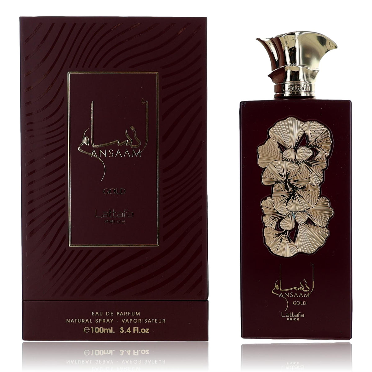 Ansaam Gold Lattafa 3.4 oz EDP Spray Women - Pertinacia Perfume