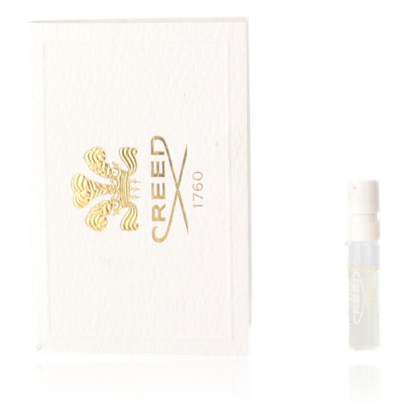 Aventus for Her Creed 0.05 oz EDP spray for women, small perfume bottle with elegant packaging and branding.