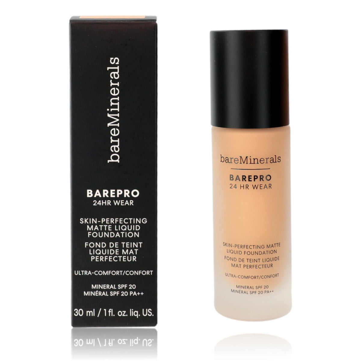 Bare Minerals BarePro 24hr Wear 1oz Matte Liquid Foundation - Light 26 Cool - Pertinacia Perfume