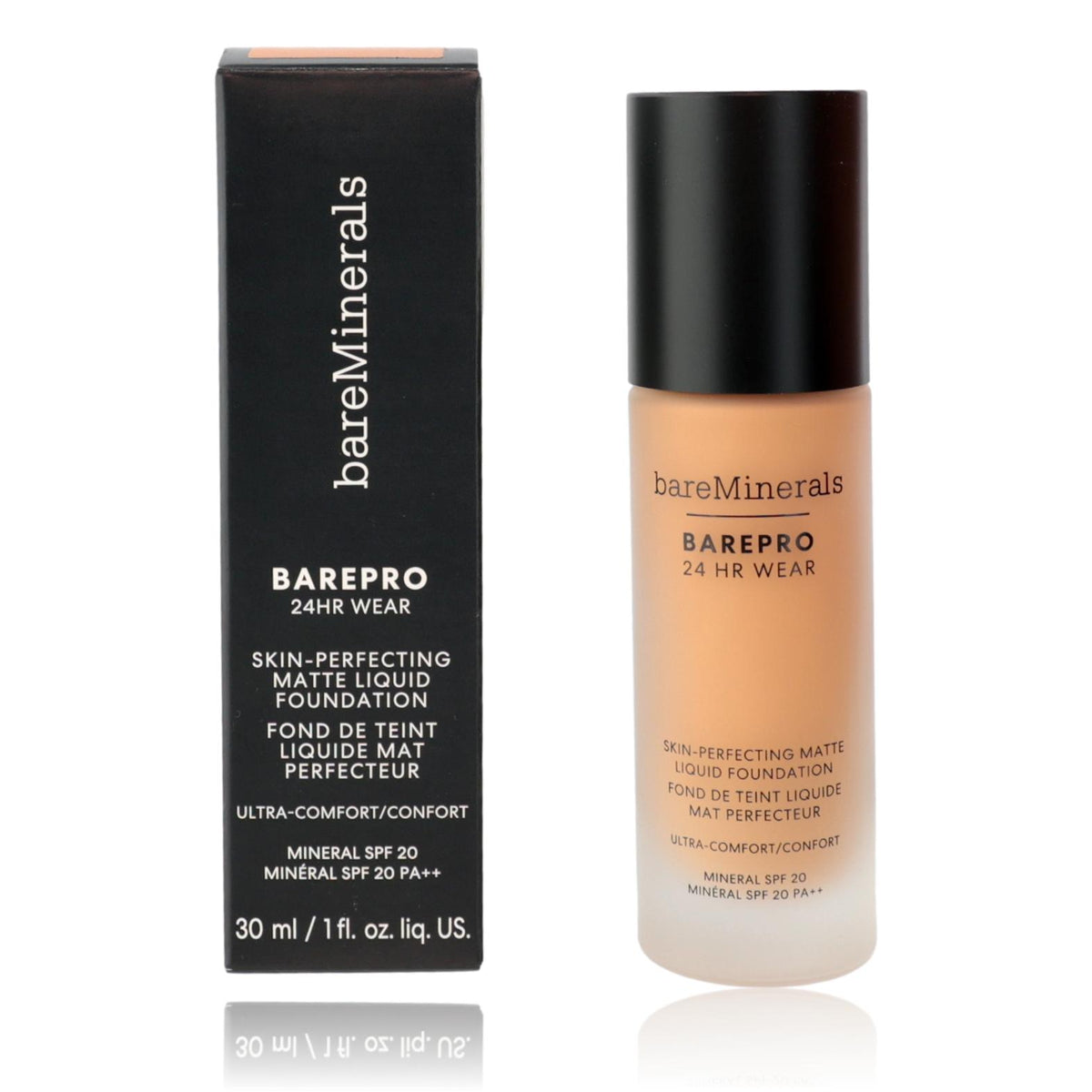 Bare Minerals BarePro 24hr Wear 1oz Matte Liquid Foundation - Medium 35 Neutral - Pertinacia Perfume