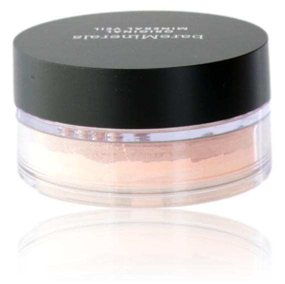 Bare Minerals Mineral Veil loose setting powder in translucent, 0.3oz jar, showcasing the fine, lightweight physical makeup product.