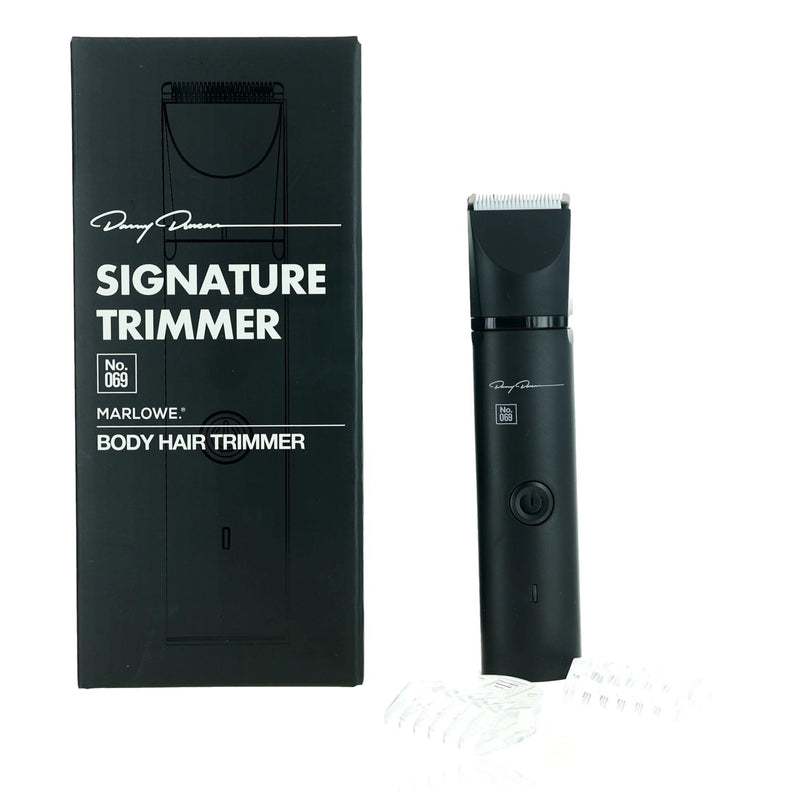 Danny Duncan No. 069 Signature Trimmer by MARLOWE., men's body hair trimmer with sleek design and ergonomic handle.