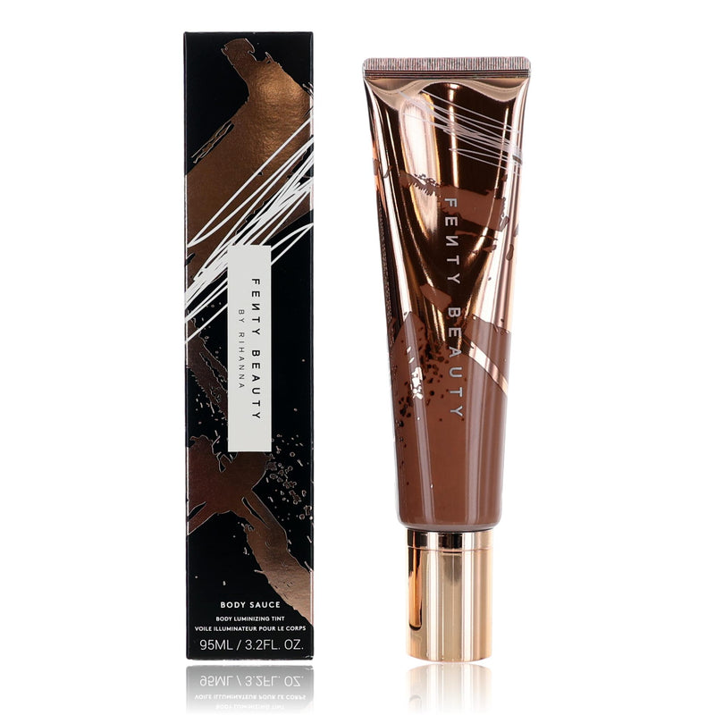 Fenty Beauty Body- 05 Fly Mamacita physical product, showcasing the sleek packaging of the body product.