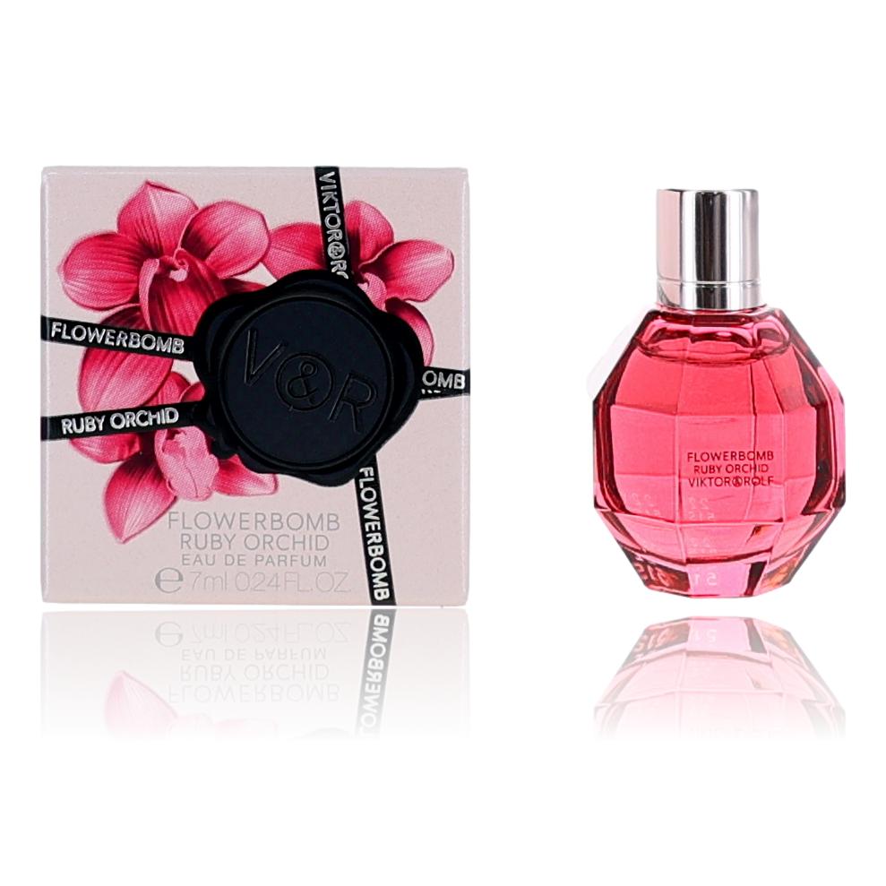 Flowerbomb Ruby Orchid Viktor & Rolf 0.24oz EDP mini Splash women - Pertinacia Perfume