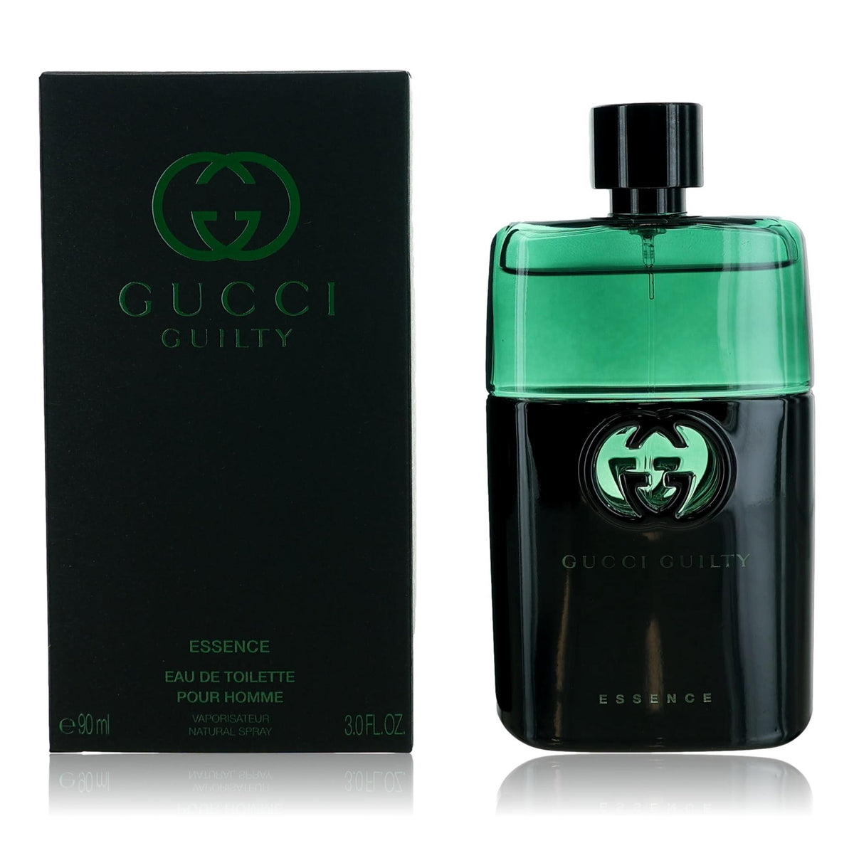 Gucci Guilty Essence Gucci 3 oz EDT Spray Men - Pertinacia Perfume