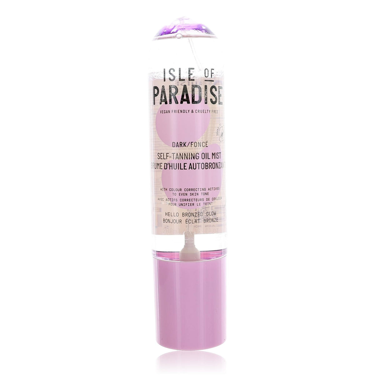 Isle of Paradise Self Tanning Oil Mist 6.7oz Self Tanner - Dark - Pertinacia Perfume