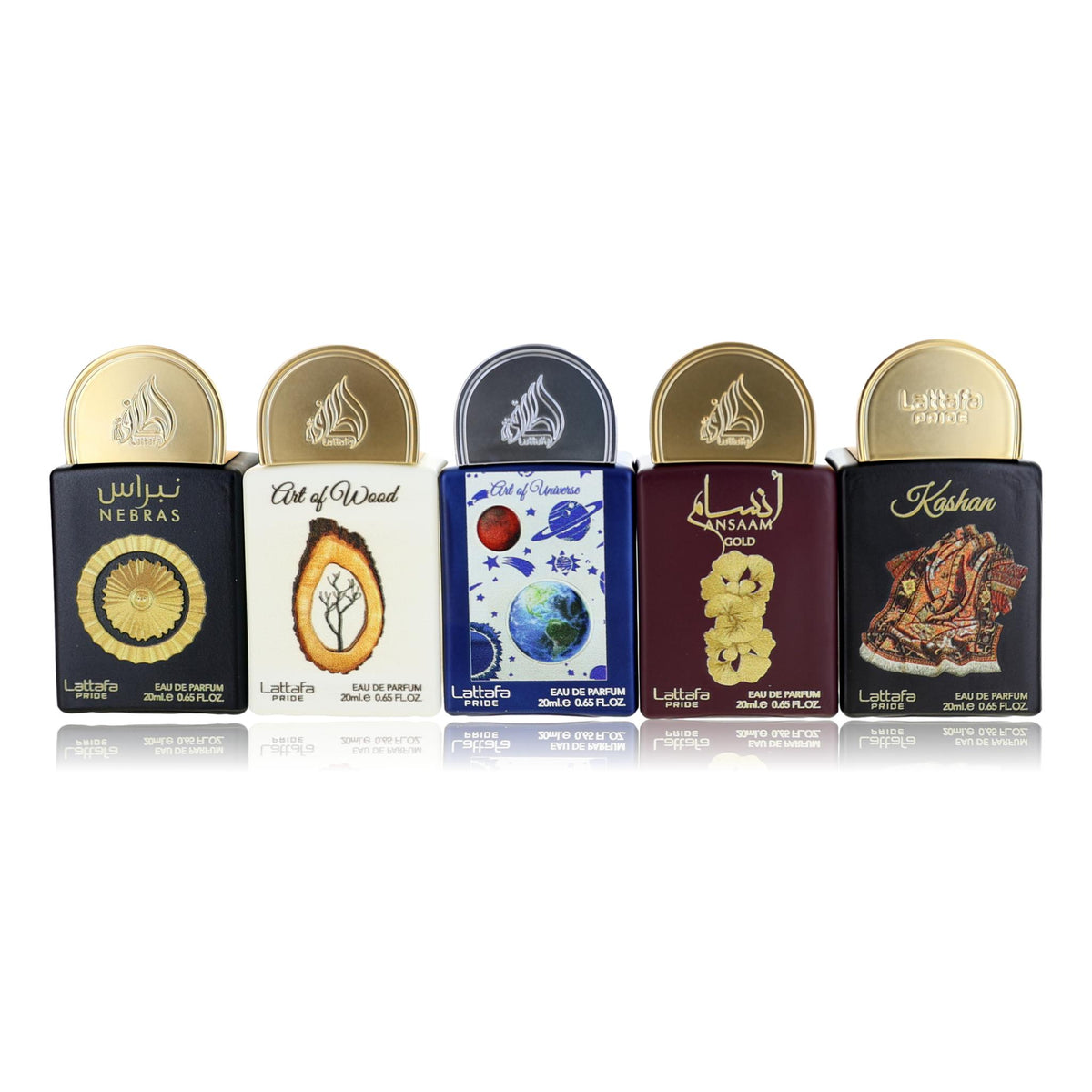 Lattafa Pride Collection No.3 Lattafa 5 Piece Set Unisex - Pertinacia Perfume