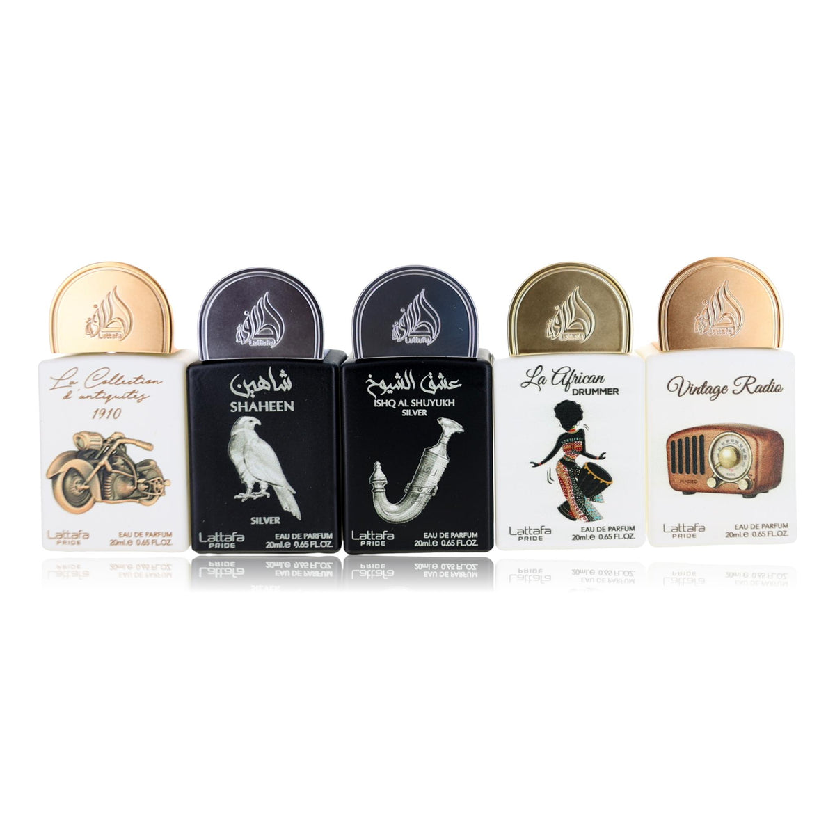 Lattafa Pride Collection No.5 Lattafa 5 Piece Set Unisex - Pertinacia Perfume